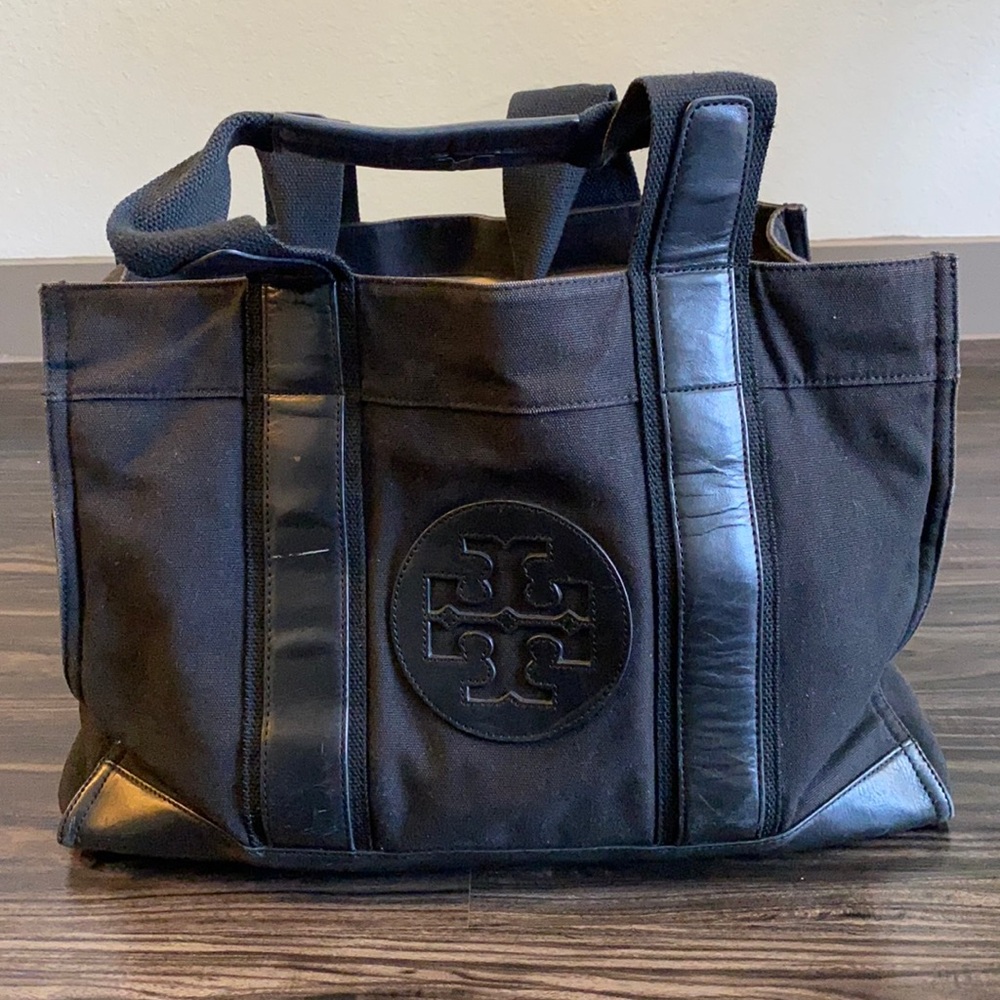 TORY BURCH BLACK TOTE